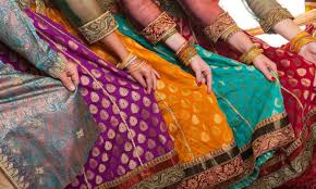 Traditional Indian textile and clothing